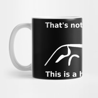 Uffington Horse: the real horse (white) Mug